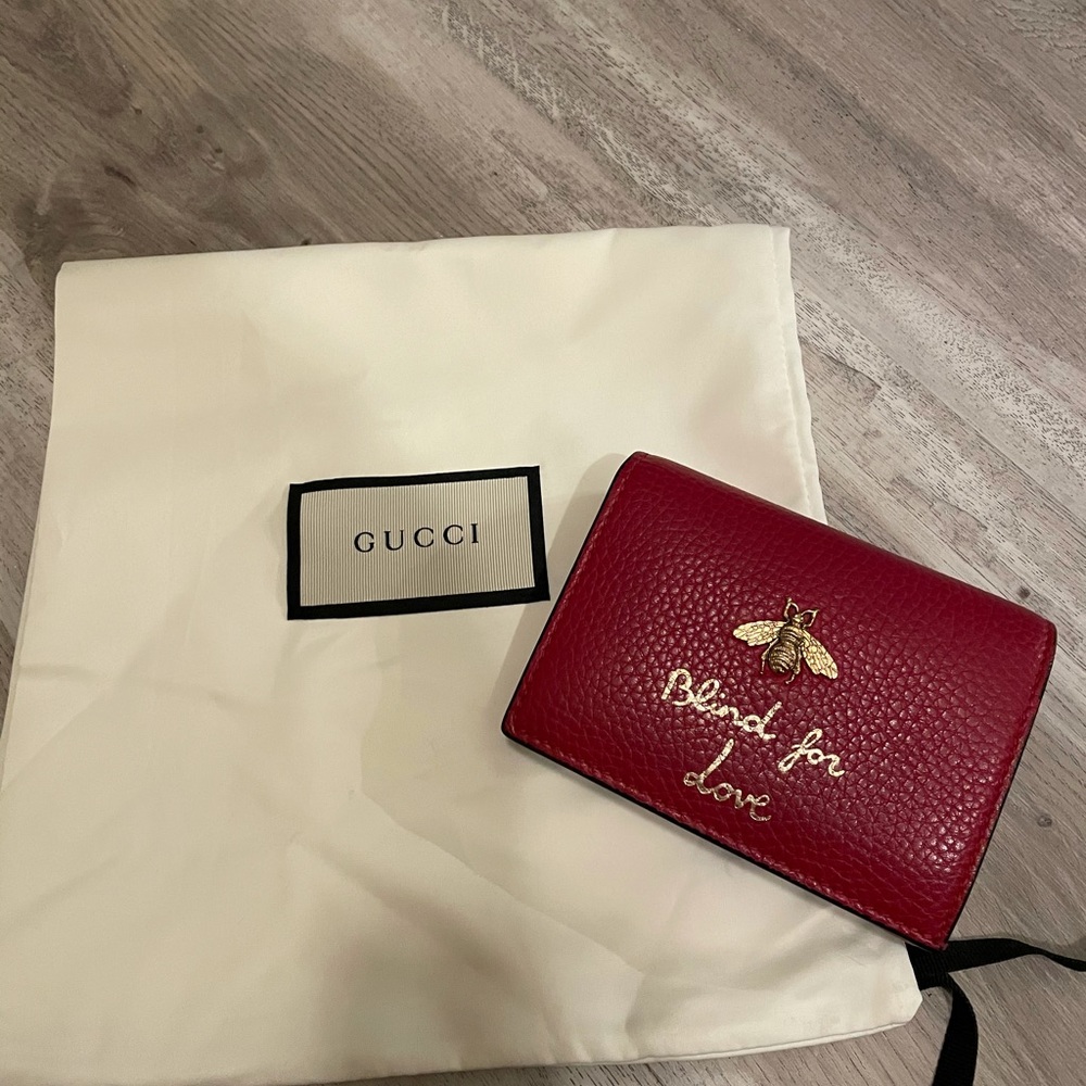 Gucci blind for love wallet